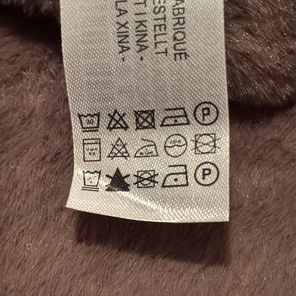 Zara Reversible Faux Fur/Suede Coat - Picture 9 of 10